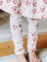 Fitted Ribbed Leggings - St. Nick (Slightly Flawed)